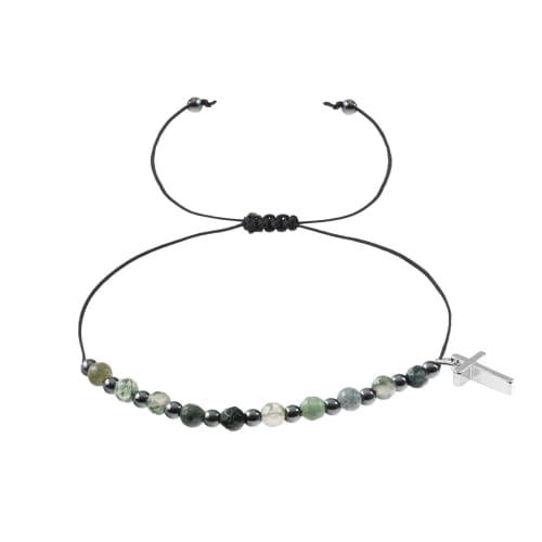 Bransoletka dziesiątek różańca AGAT  