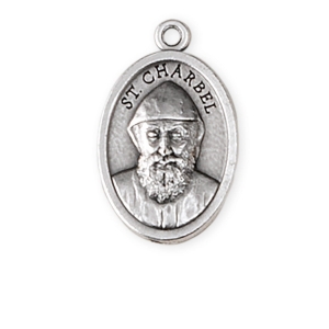 Medalik włoski św. Charbel 2,2cm