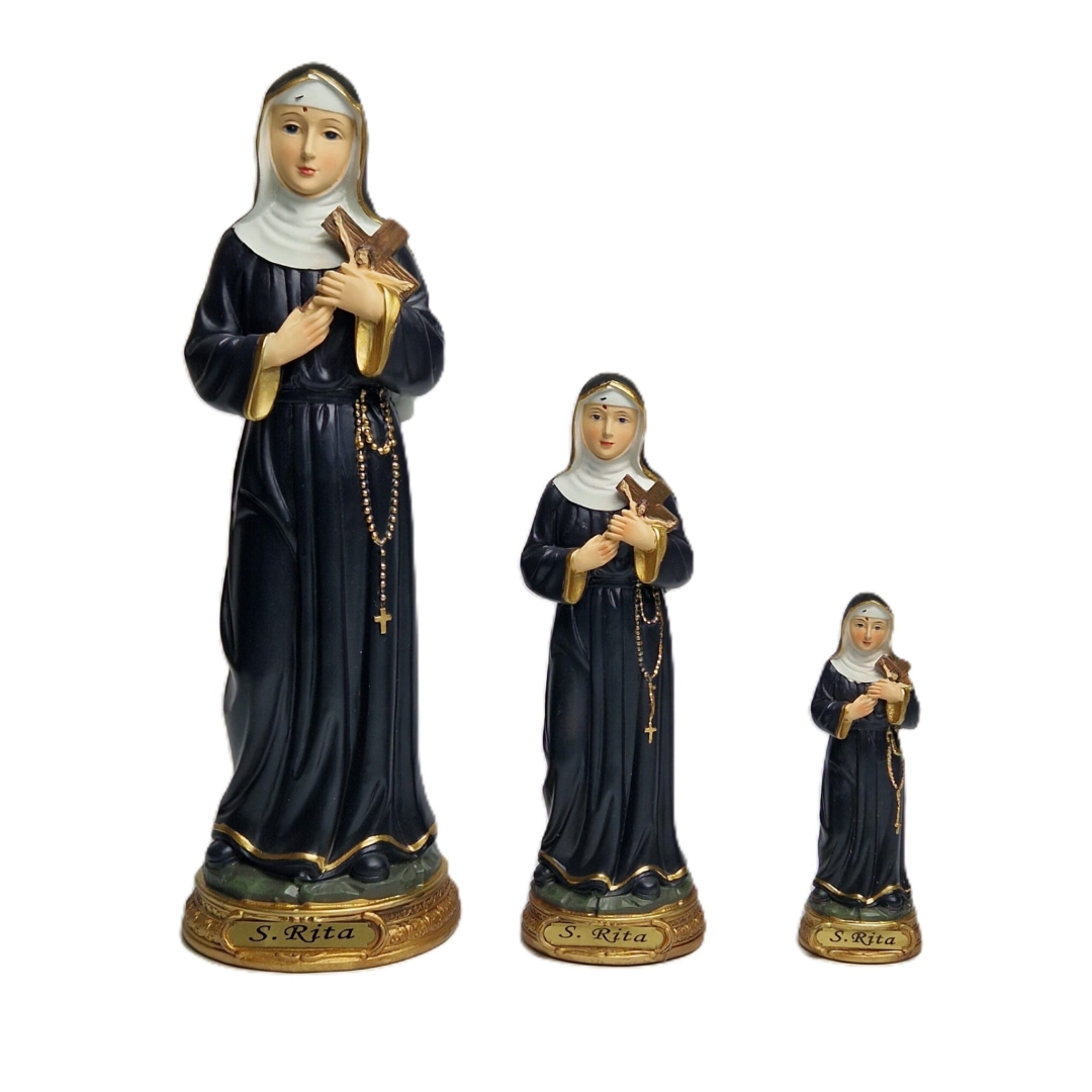 Figura święta Rita 20 cm żywica 
