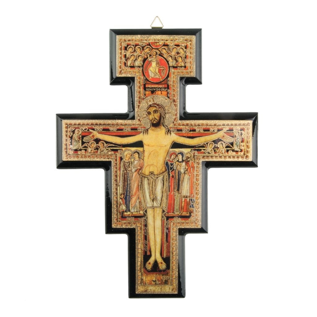 Krzyż Franciszkański San Damiano 25cm