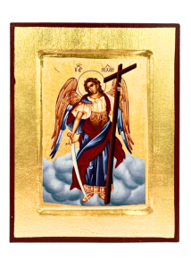 Ikona bizantyjska św. Michał Archanioł 14 x 18 cm