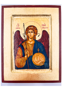 Ikona bizantyjska św. Michał Archanioł 18 x 14 cm