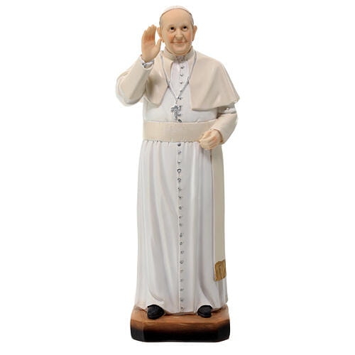 Figura Papież Franciszek, żywica 30 cm 