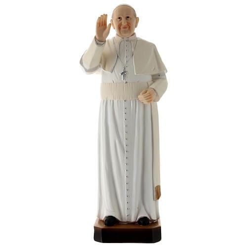 Figura Papież Franciszek, żywica 40 cm