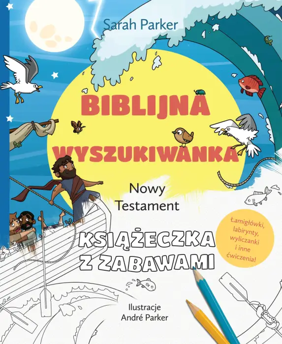 Biblijna wyszukiwanka Sarah Parker NT kolorowanka 