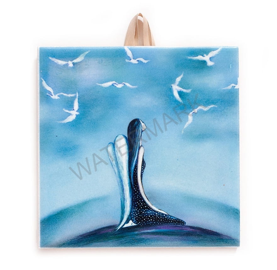 Płytka ceramiczna 10x10cm obrazek Skrzydła 